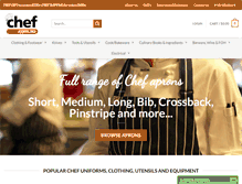 Tablet Screenshot of chef.com.au