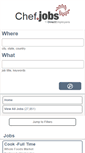 Mobile Screenshot of chef.jobs